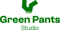 Green Pants Logo